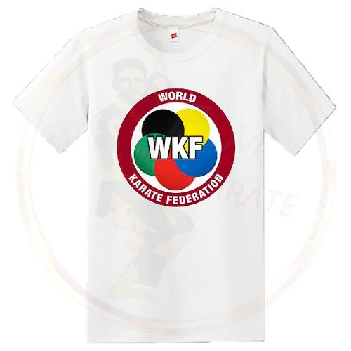 تیشرت کاراته طرح فدراسیون جهانی کاراته WKF