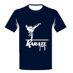 تیشرت کاراته طرح تکنیک و نوشته