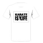 تیشرت کاراته طرح کاراته زندگی است